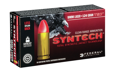 FEDERAL AE 9MM LUGER 124GR TSJ SYNTHETIC JACKET 50RD 10BX/CS - for sale