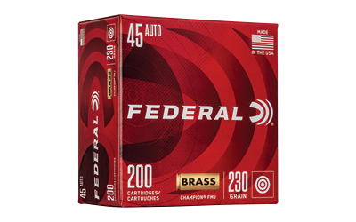 FED CHAMP 45ACP 230GR FMJ 200CT - for sale
