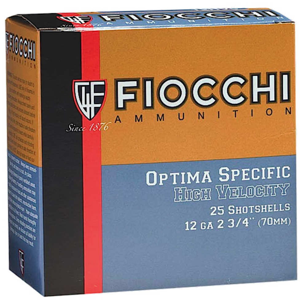FIOCCHI 12GA 2.75" 1330FPS 1-1/4OZ #5 25RD 10BX/CS - for sale