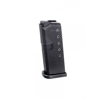 pro-mag - Standard - .380 Auto - GLOCK 42 380 ACP BLACK POLY 6RD MAG for sale
