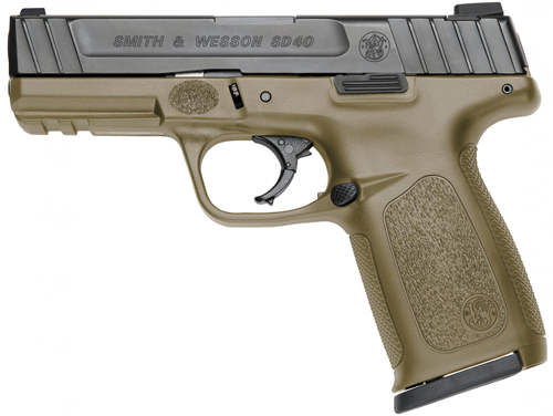S&W SD40 40S&W 4" 14RD FDE FS 2MAGS - for sale