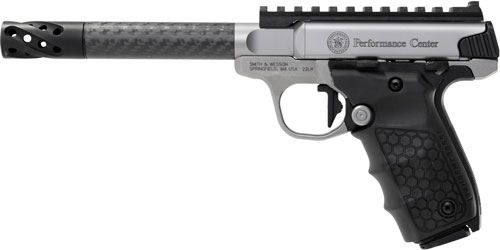 S&W SW22 VICTORY PF CENTER .22LR 6" CARBON FIBER THREDED - for sale