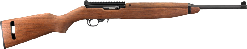 RUGER 10/22 M1 CARBINE .22LR 10-SHOT BLUED HARDWOOD - for sale