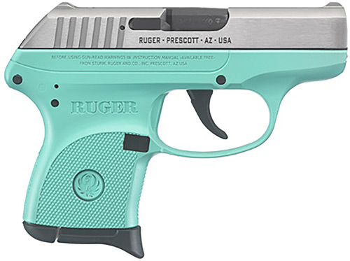 RUGER LCP 380ACP 2.75" TURQ/NCKL 6RD - for sale
