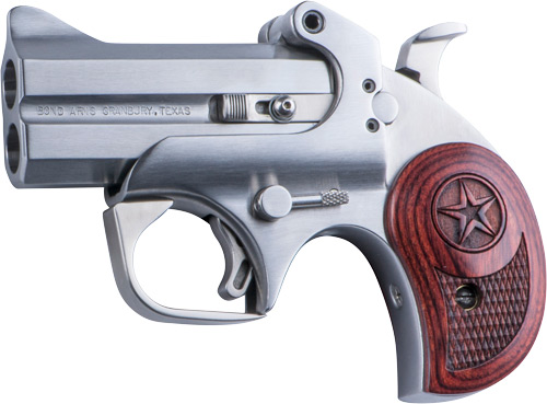 BOND ARMS TEXAS DEFENDER 9MM LUGER 3" FS STAINLESS WOO< - for sale