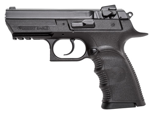 DESERT EAGLE BABY III 9MM 10-SH MIDSIZE BLK POLY W/RAIL - for sale