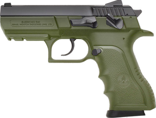 IWI JERICHO 941 ENHANCED 9MM 4.4" 2-16RD MAG OD GREEN POLY - for sale