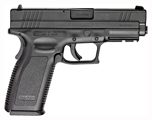 SPRINGFIELD XD SERVICE 9MM 4" 10RD ESSENTIALS PACKAGE BLACK - for sale