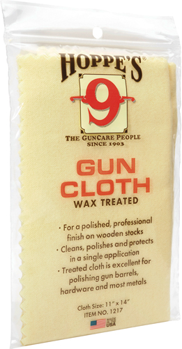 hoppe's - Wax Treated - WAX TREATED GUN CLOTH for sale