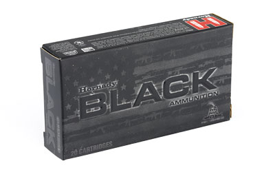 Hornady - Black - .223 Remington - AMMO MATCH BLACK 223 REM 75GR BTHP 20/BX for sale