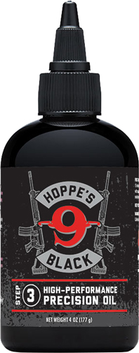 HOPPES BLACK LUBE BOTTLE 4OZ - for sale
