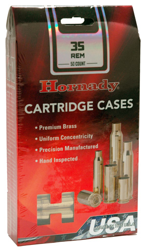 HORNADY UNPRIMED CASES .35 REM 50PK 5BX/CS - for sale