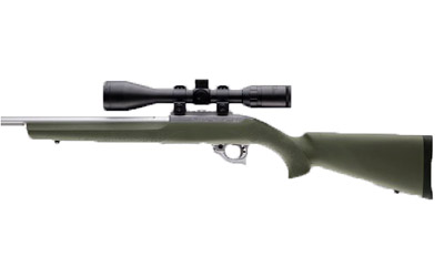 HOGUE STOCK RUGER 10/22 HEAVY BARREL OD GREEN - for sale