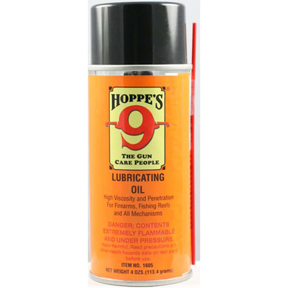 hoppe's - #9 - LUBRICATING OIL 4OZ AEROSOL CAN for sale