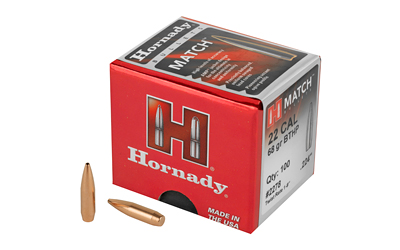 HRNDY MATCH 22CAL .224 68GR 100CT - for sale