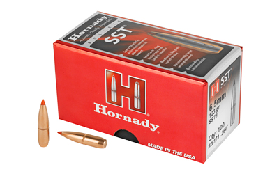 HORNADY BULLETS 6.5MM .264 123GR SST 100CT 25BX/CS - for sale