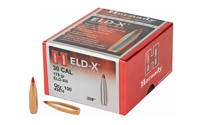 HRNDY ELD-X 30CAL .308 178GR 100CT - for sale