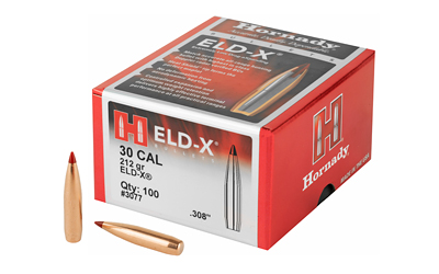 HRNDY ELD-X 30CAL .308 212GR 100CT - for sale