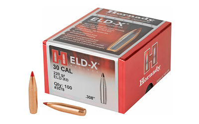 HRNDY ELD-X 30CAL .308 220GR 100CT - for sale
