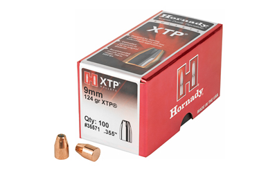 HRNDY XTP 9MM .355 124GR 100CT - for sale