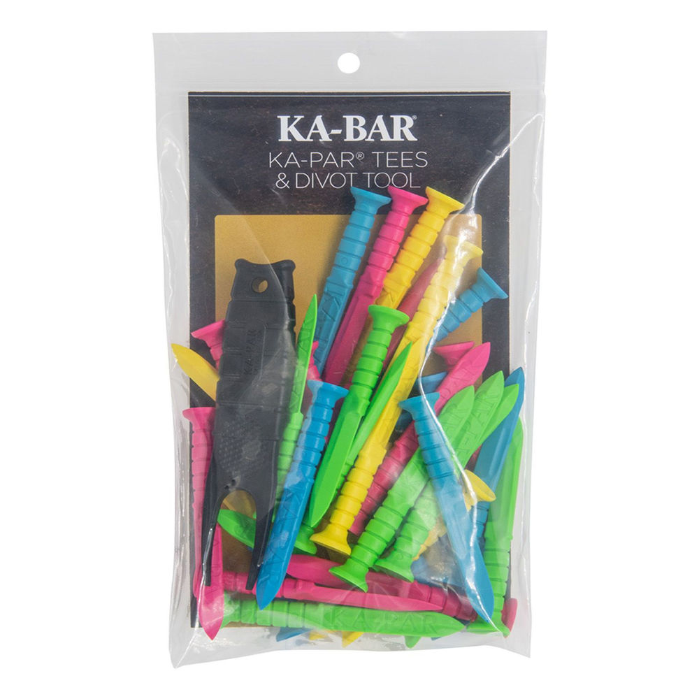 ka-bar knives - KA-PAR - DIVOT TOOL & 36 GOLF TEES for sale
