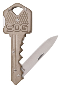 SOG KEY KNIFE BRASS 1.5" - for sale
