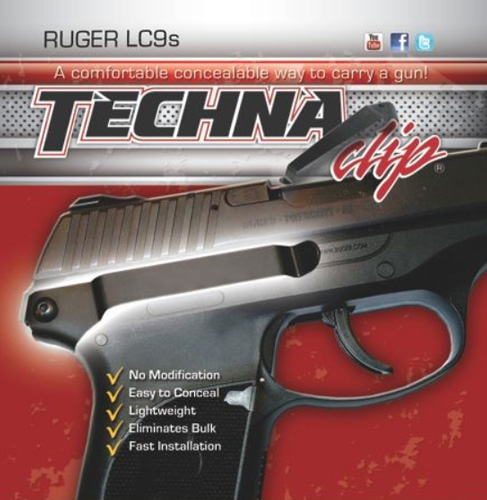 TECHNA CLIP RUGER LC9S RH BLK - for sale