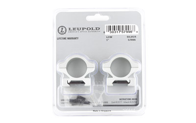 LEUPOLD RINGS RIFLEMAN 1" LOW SILVER - for sale