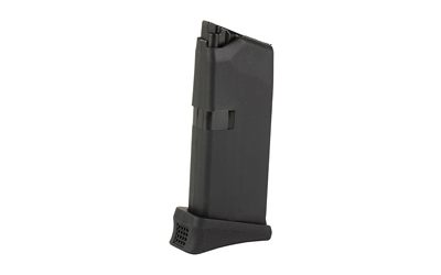 KCI USA INC MAGAZINE FOR GLOCK 43 9MM 6RD BLK POLY W/GRIP EXT - for sale