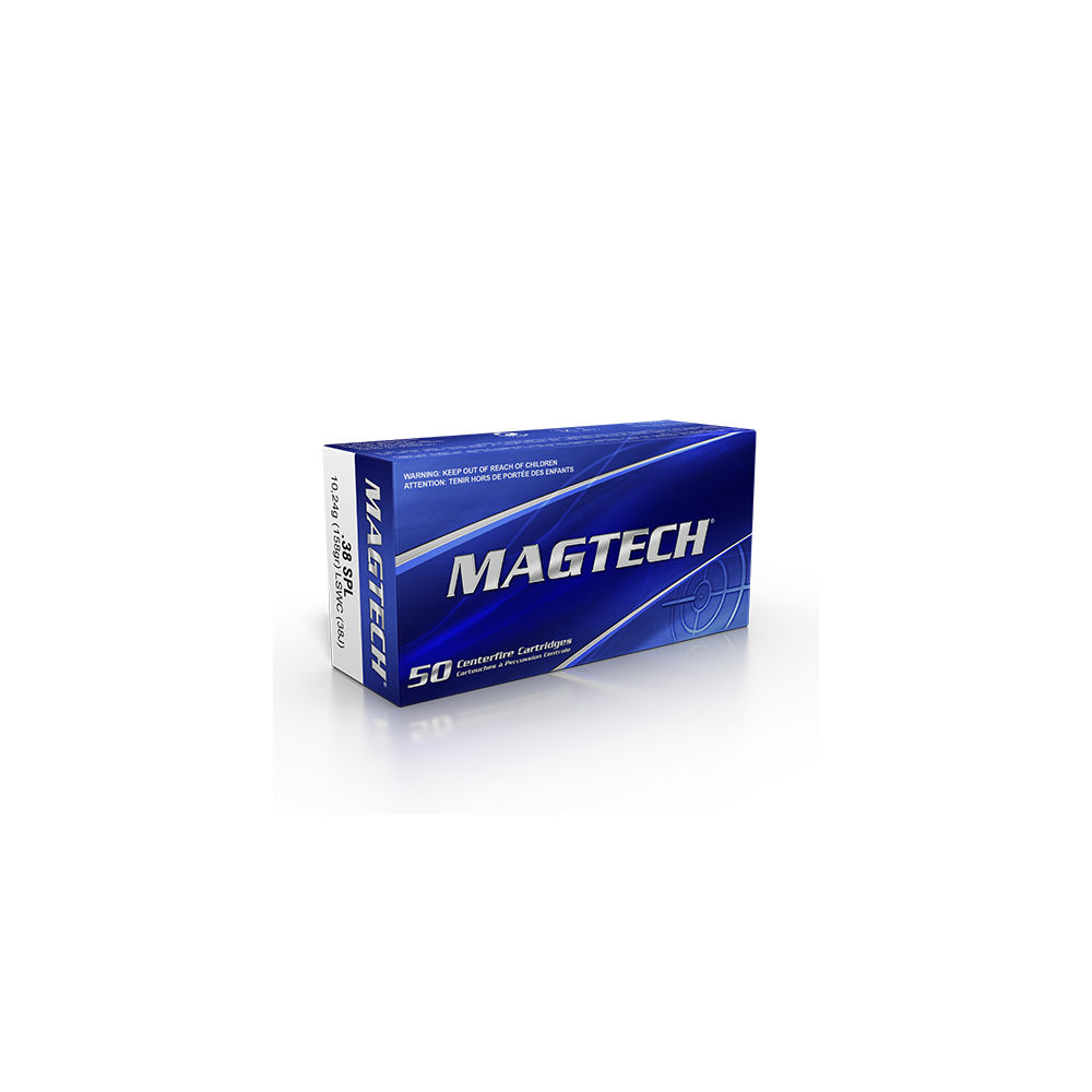 MAGTECH 38 SPECIAL 158GR LEAD SWC 50RD 20BX/CS - for sale