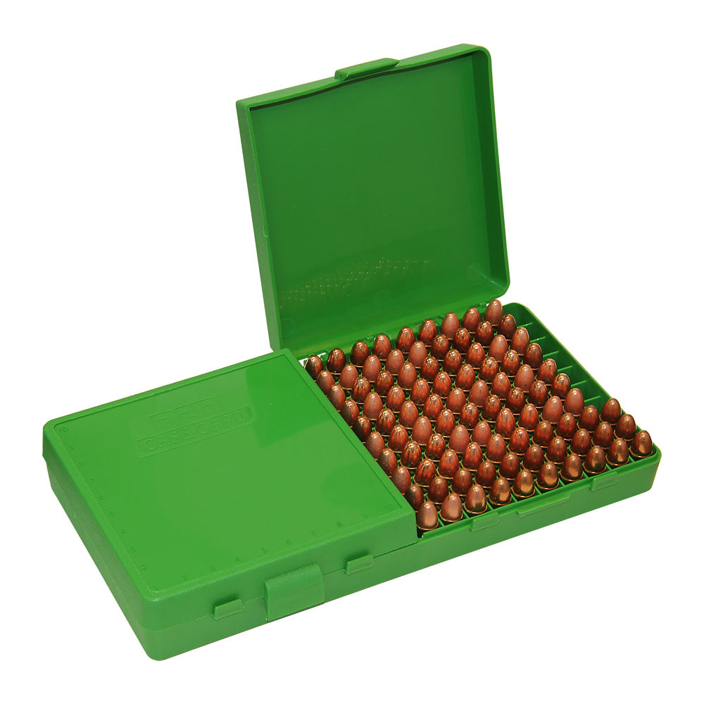 MTM AMMO BOX .45ACP/.40SW/10MM 200-ROUNDS GREEN - for sale