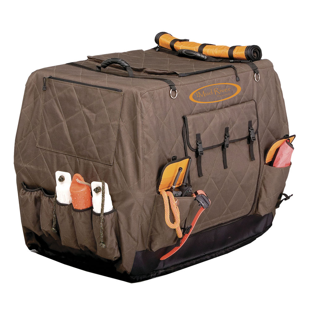 mud river - MRM1414 - DIXIE BROWN INSULATED KENNEL COVER MED for sale