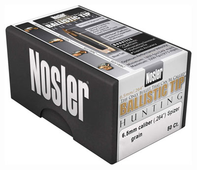 NOSLER 6.5MM 140GR 50CT - for sale