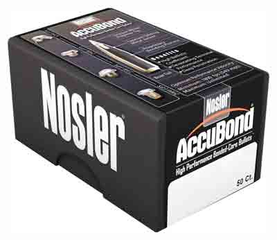 NOSLER BULLETS 35 CAL .358 225GR ACCUBOND 50CT - for sale