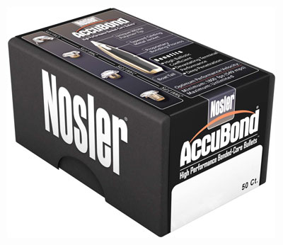 NOSLER BULLETS 30 CAL .308 125GR ACCUBOND 50CT - for sale