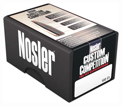 NOSLER BULLETS 22 CAL .224 77GR HP-BT CUSTOM COMP. 250CT - for sale