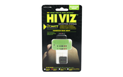 HIVIZ LITEWAVE REAR SIGHT FOR FOR GLOCK 45ACP/45GAP/10MM - for sale