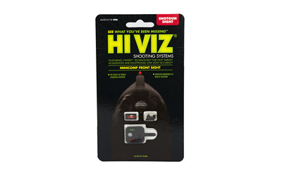 HIVIZ MINI-COMP SHOTGUN FRONT SIGHT RED/GREEN/ORANGE - for sale