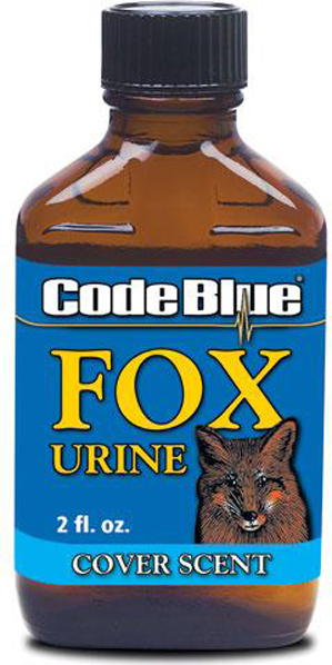 CODE BLUE COVER SCENT FOX URINE 2FL OUNCES BOTTLE - for sale