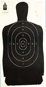CHAMPION TGT PAPER 24"X45" B27 POLICE TARGET 100PK - for sale