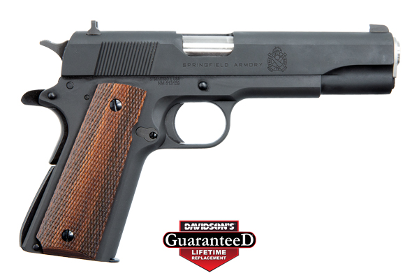 SPRINGFIELD 1911 DEFENDER MIL- SPEC .45ACP 5" 7RD PARKERIZED - for sale