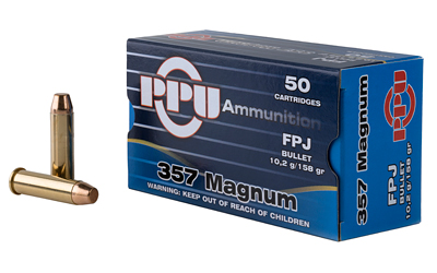 PPU 357MAG FPJ 158GR 50/500 - for sale