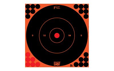 PRO-SHOT TARGET 12" ORN BULLSEYE 5PK - for sale