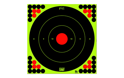 PRO-SHOT TARGET 17" GRN BULLSEYE 5PK - for sale