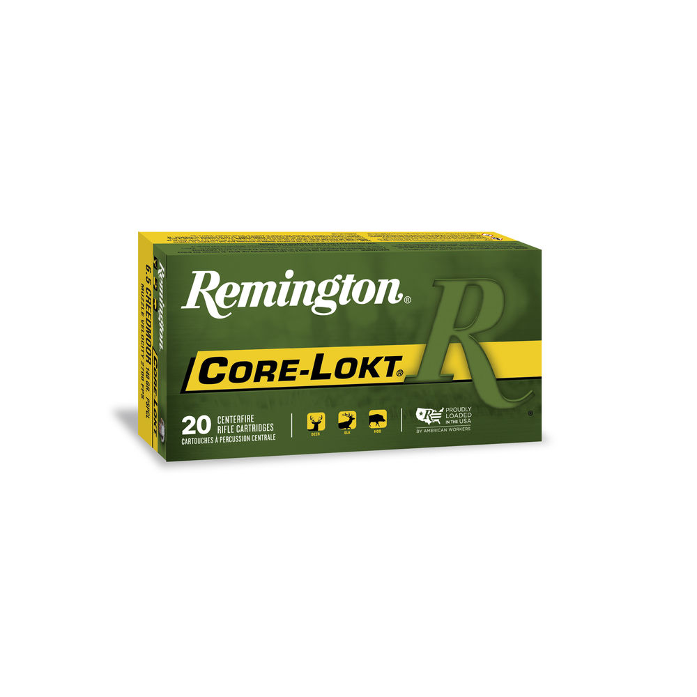 Remington - Core-Lokt - 6.5mm Creedmoor - AMMO 6.5 CREEDMOOR PSPCL 140GR 20RD/BX for sale