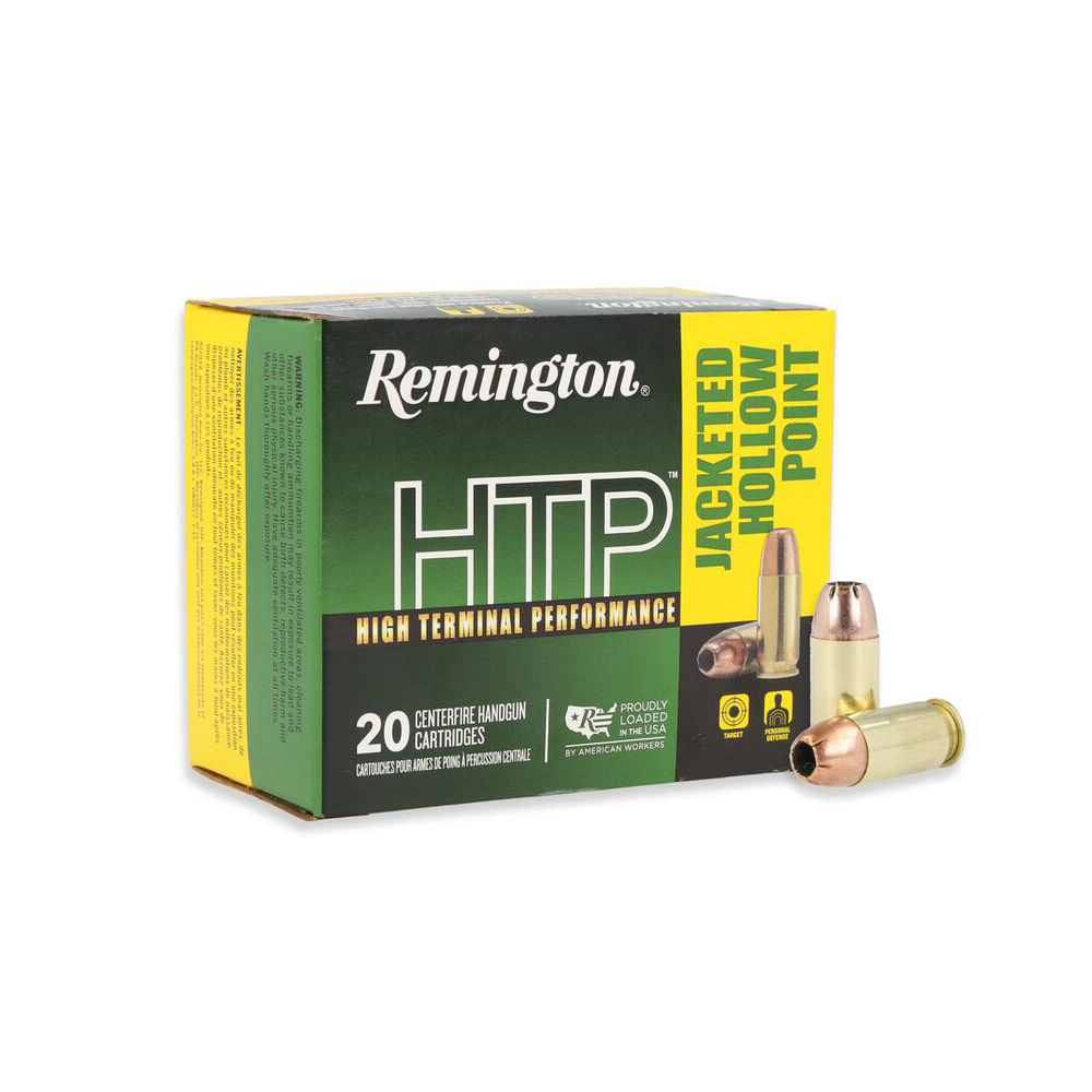 Remington - HTP - .45 ACP|Auto - AMMO 45AUTO JHP 185GR 20RD/BX for sale