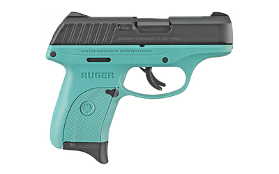 RUGER EC9S 9MM 3.1" TURQ 7RD - for sale