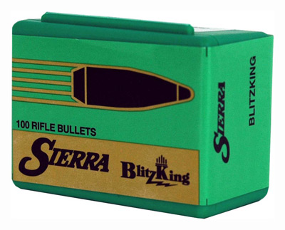 SIERRA BULLETS .25 CAL .257 90GR BLITZKING 100CT - for sale