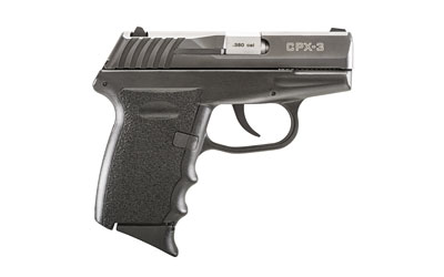 SCCY CPX3-CB PISTOL .380 10RD BLACK/BLACK W/O SAFETY - for sale