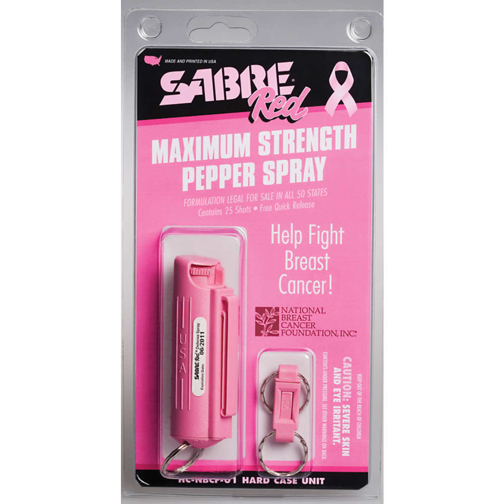 SABRE SPRAY KEY RING PINK (NBCF) .54 - for sale